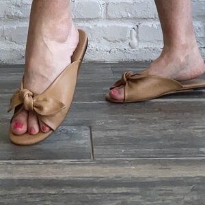 Elegant Tan Slip-On Women's Shoes